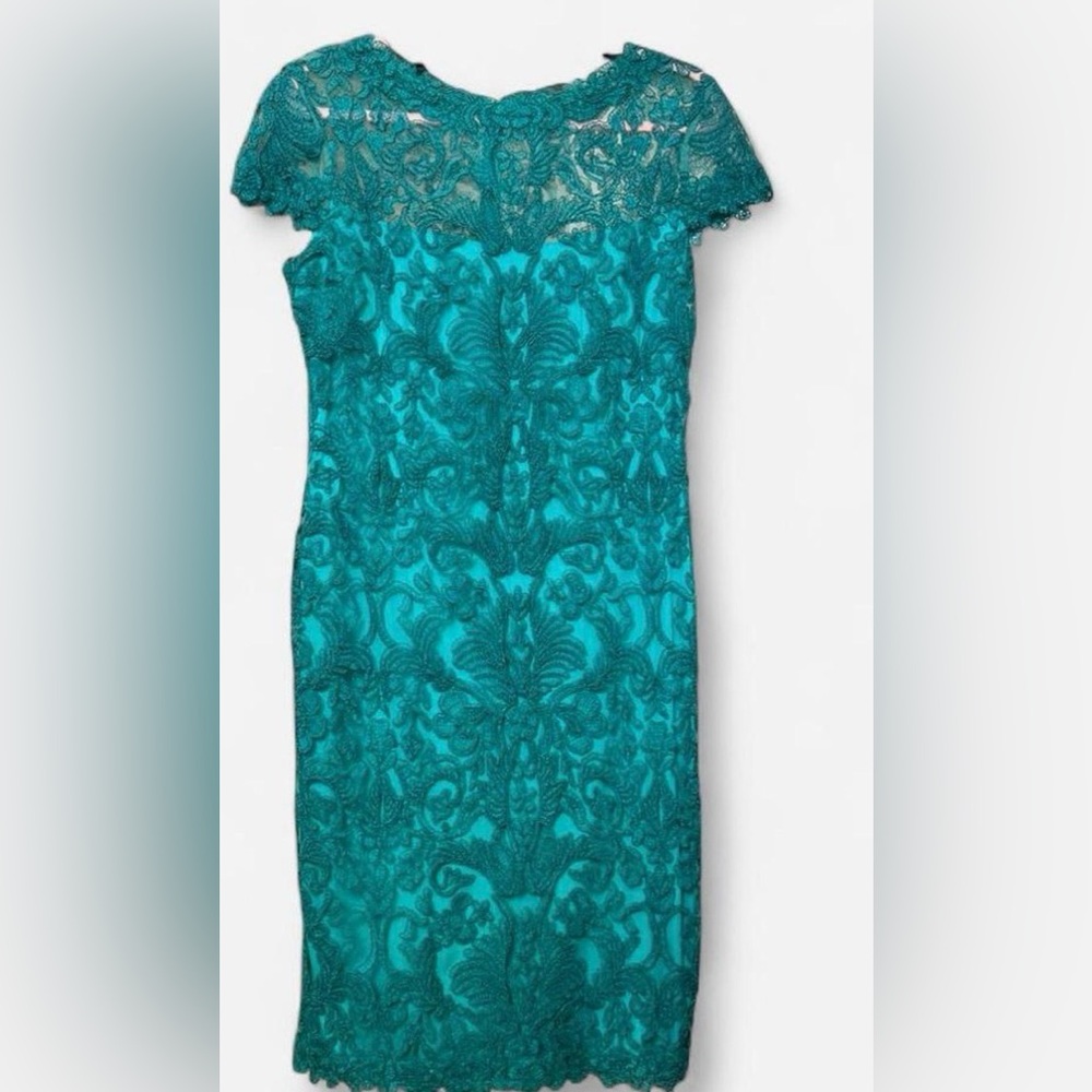 Tadashi Shoji Vibrant Blue Lace Dress